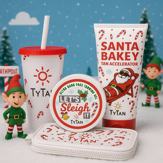 Limited Edition Christmas 2025 collectors tanning gift set